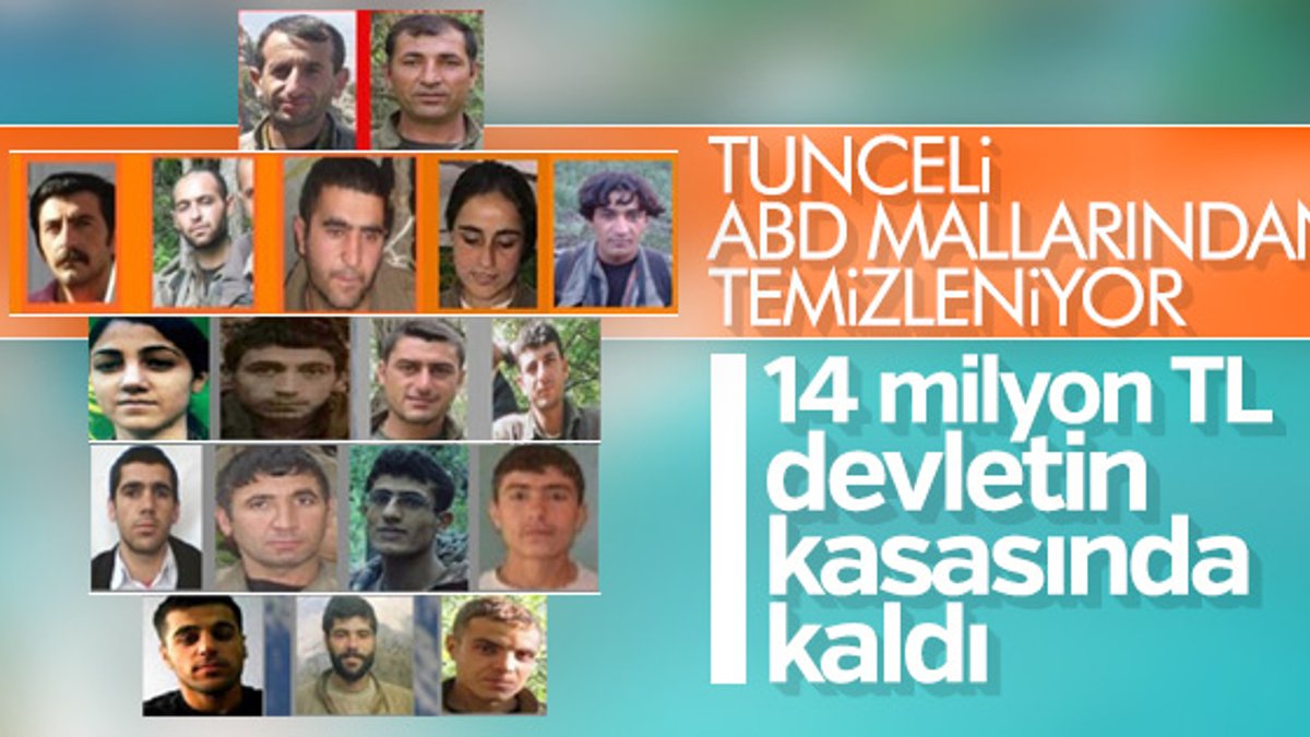 Tunceli'de öldürülen ödüllü listedeki teröristler