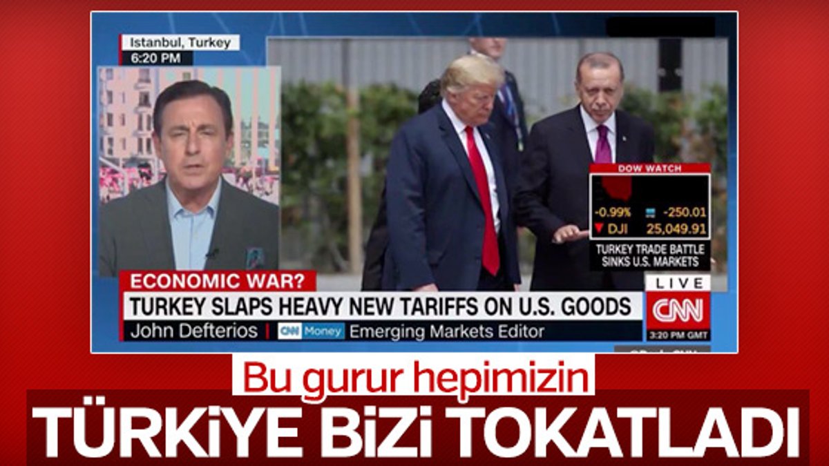 CNN: Türkiye ile ticari savaş ABD borsalarını batırdı