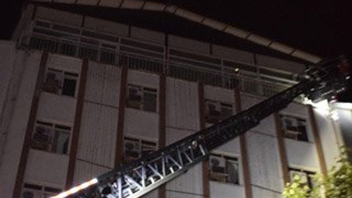 Malatya’da otel yangını