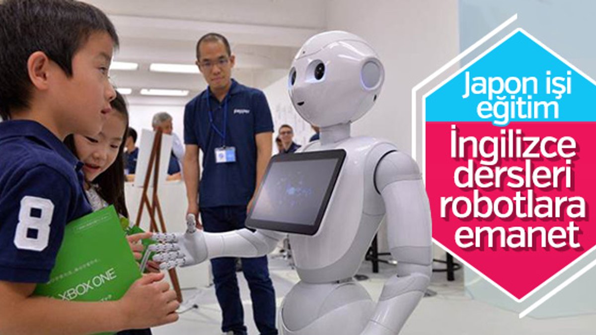 Japonya'da İngilizce derslerine robot girecek