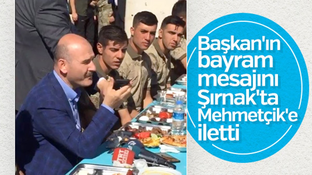 Başkan Erdoğan Kato Dağı’ndaki askerlere seslendi