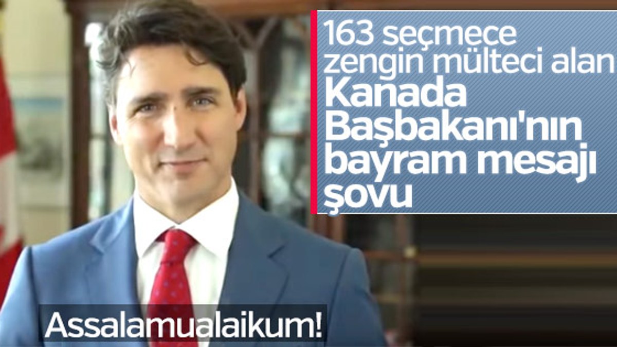 Kanada Başbakanı Trudeau'dan bayram mesajı