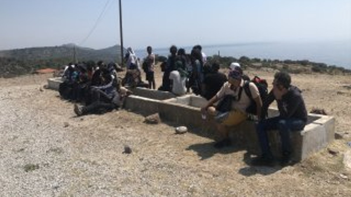 Çanakkale’de 93 göçmen yakalandı
