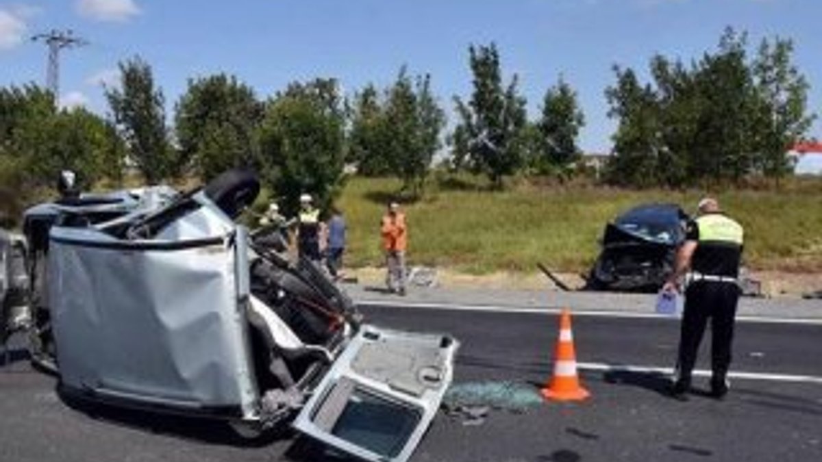 Tekirdağ'da feci kaza: 2 kişi hayatını kaybetti