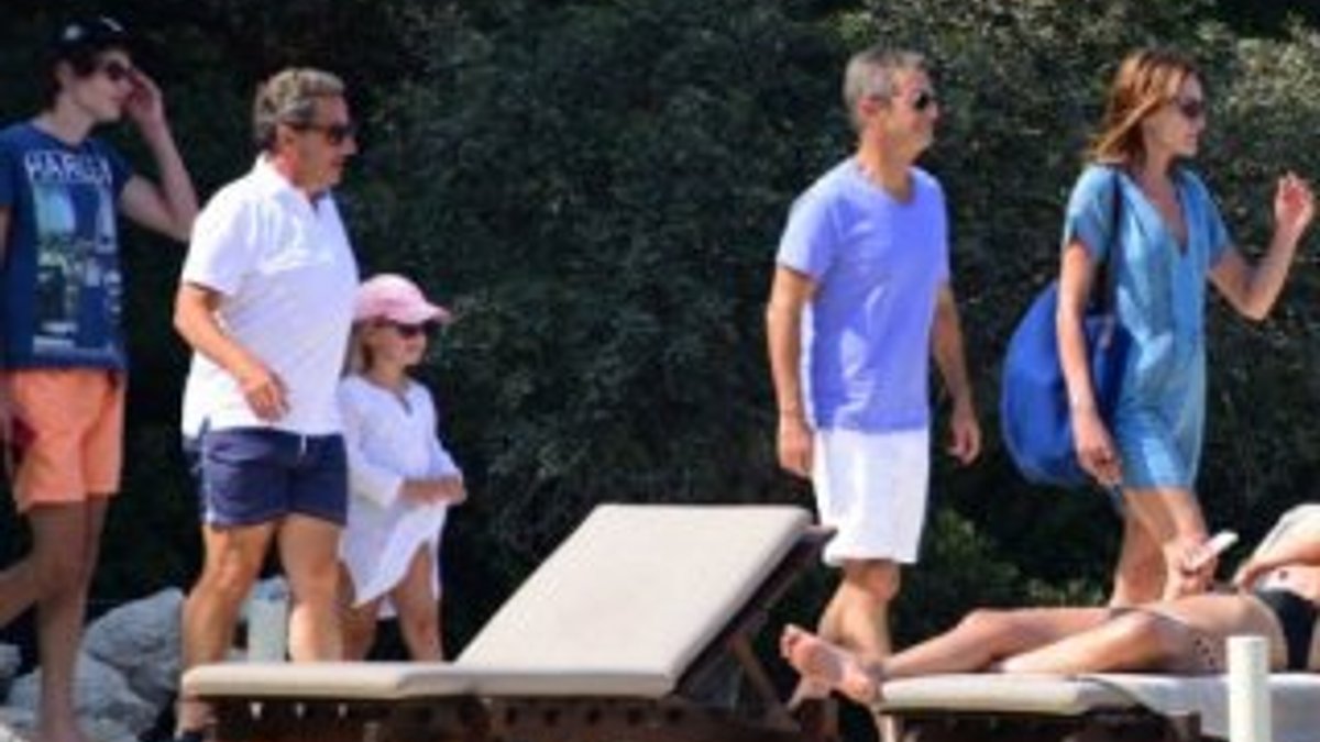 Sarkozy çifti Türkiye tatilinden memnun