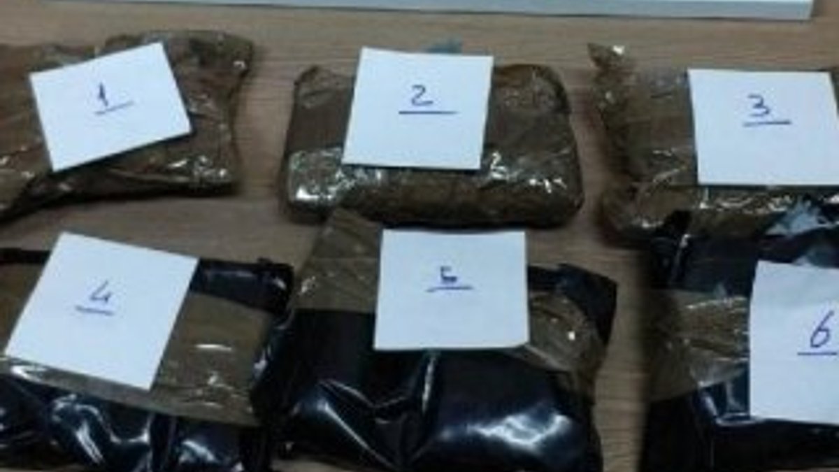 İran uyruklu şüpheli, 1 kilo 678 gram metamfetamin ile yakalandı