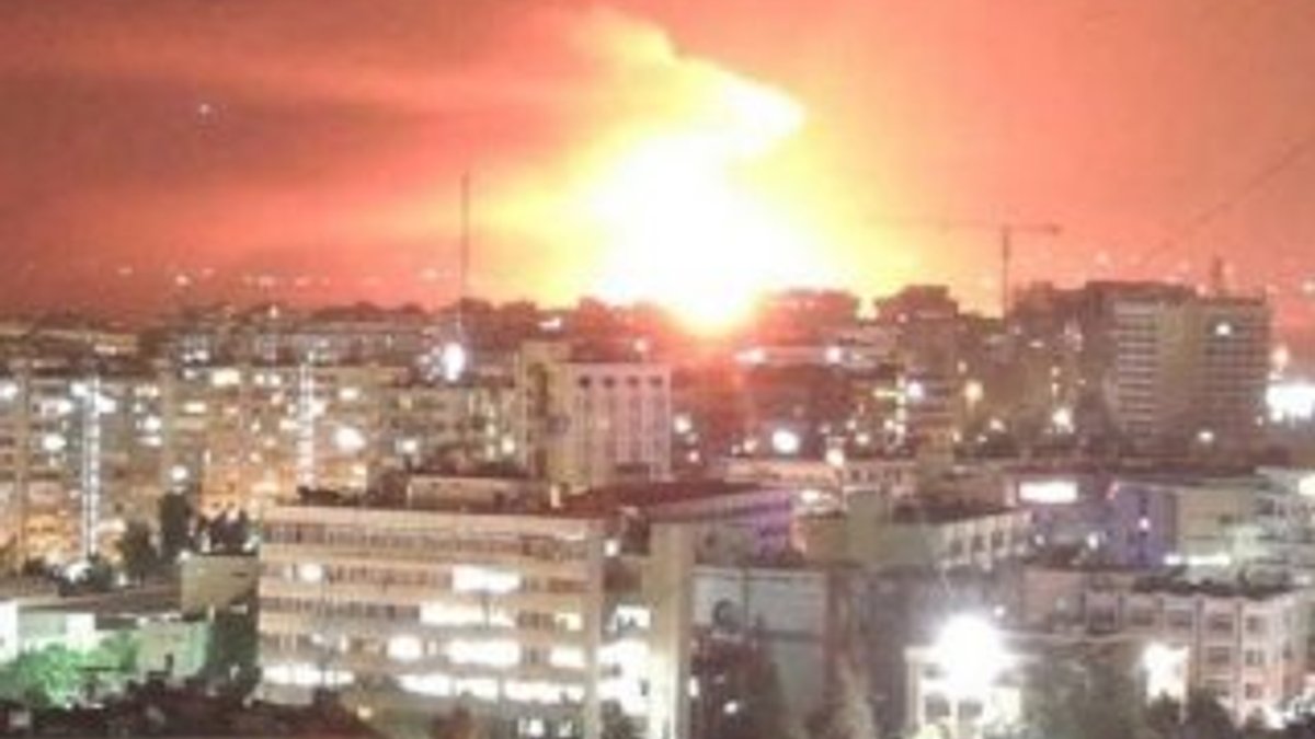 Suriye'nin Başkenti Şam'da patlama
