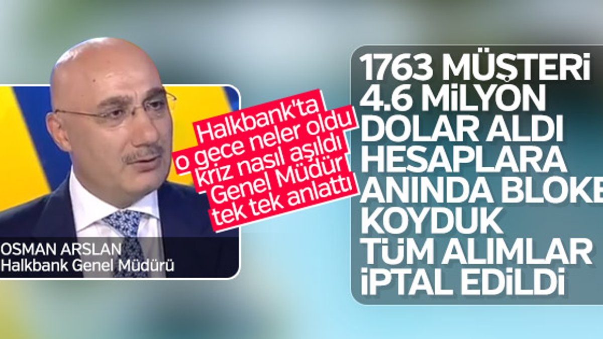 Halkbank: Ucuz döviz alımı işlemi yapanların hesaplarına bloke koyduk