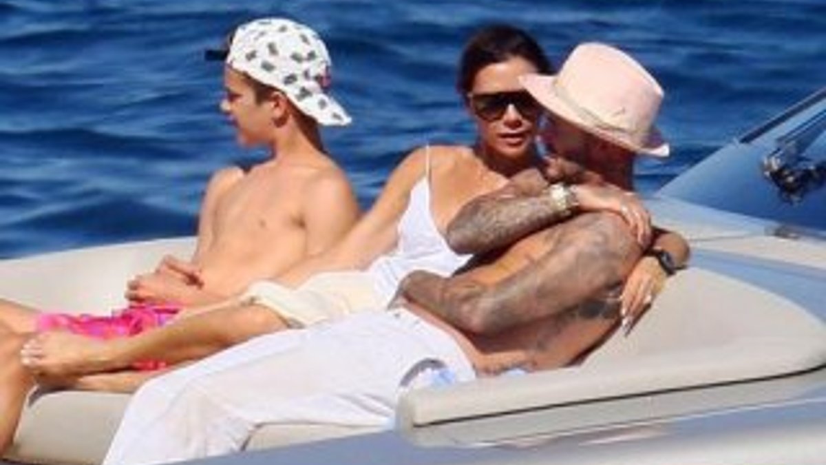 Victoria ve David Beckham'ın aşk teknesi