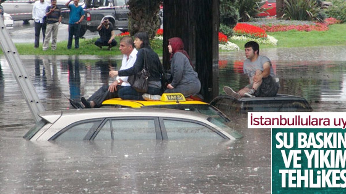 İstanbul için yağış uyarısı yapıldı