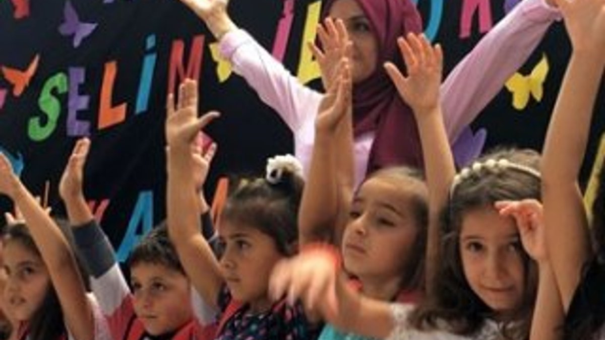 Suriyeli öğrencilere yaz anaokulu projesi