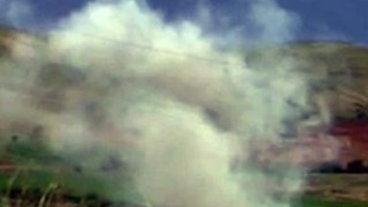Iğdır'da askeri aracın geçişi sırasında patlama
