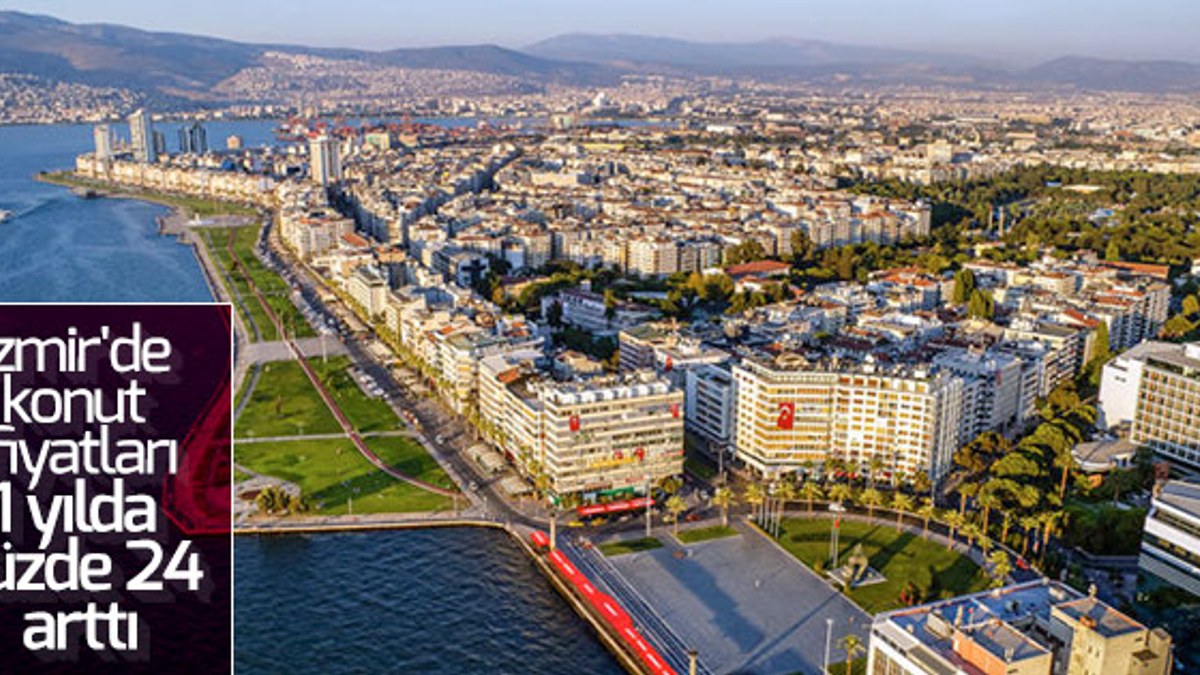 İzmir'de metro güzegahının geçtiği yerlerde fiyat arttı
