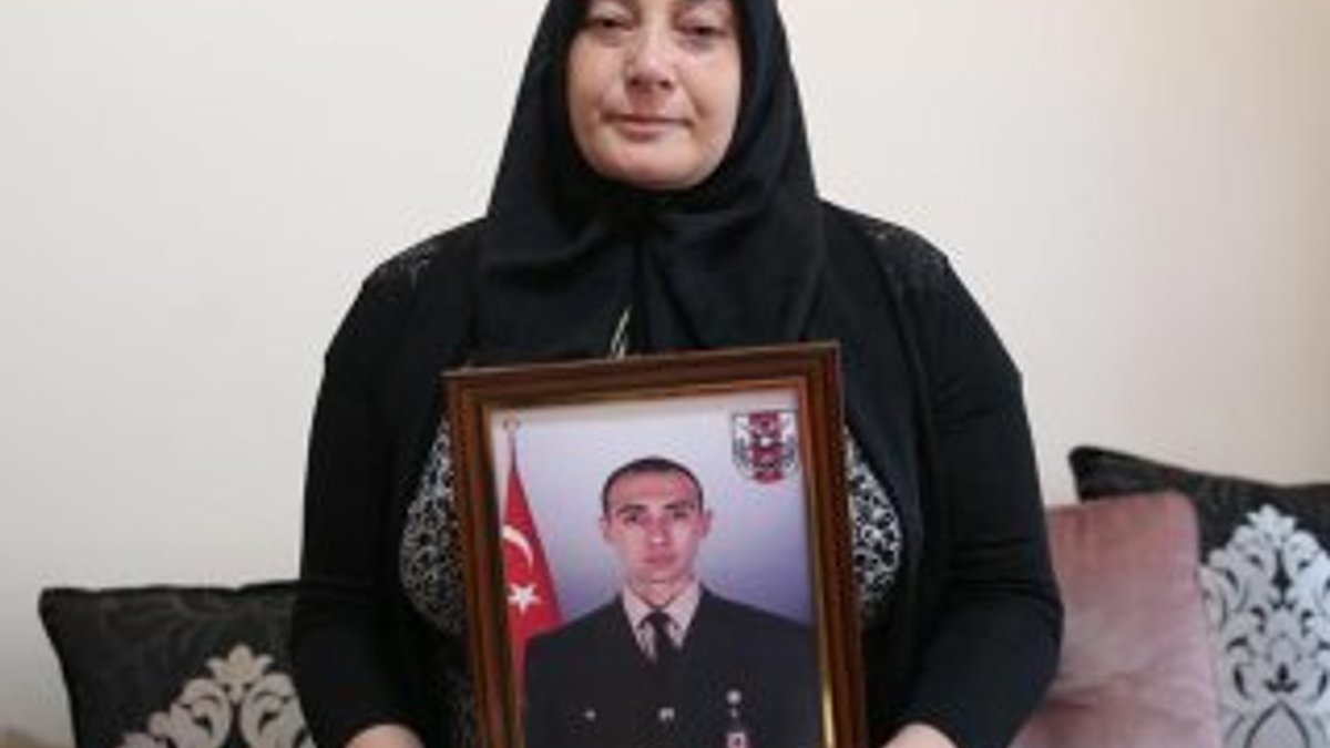 Şehit annesi: Çok şükür Mehmet'imin kanı yerde kalmadı
