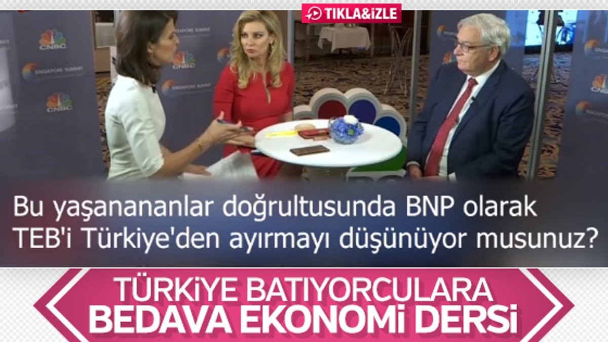 BNP Paribas'tan açıklama: Türk ekonomisi mükemmel