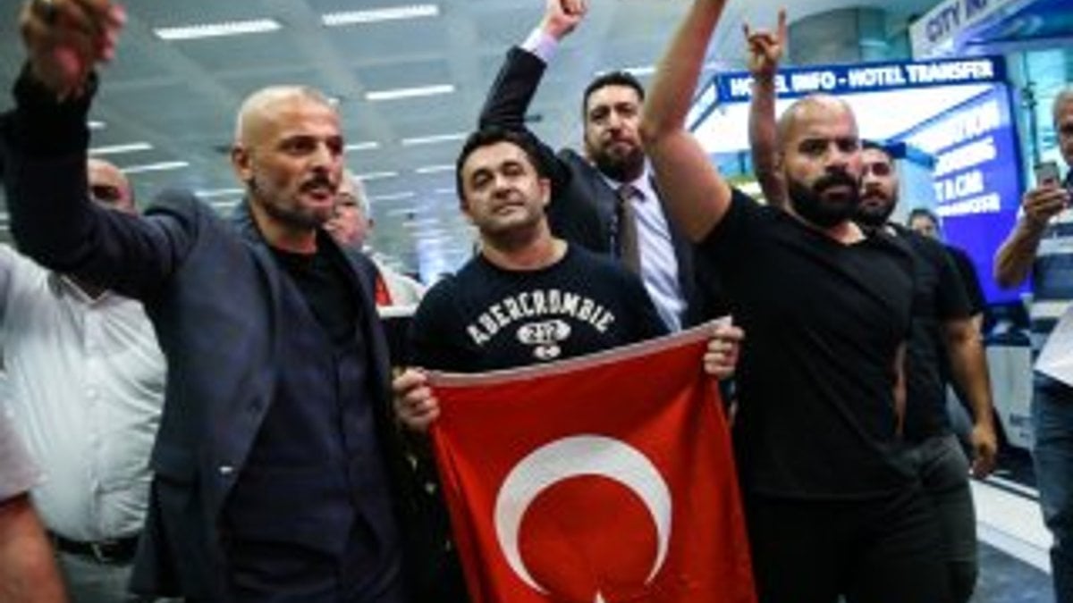 Washington'da serbest bırakılan Sinan Narin Türkiye'de