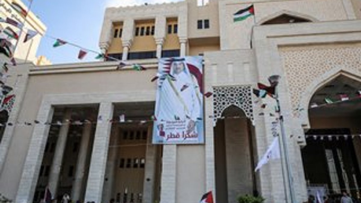Gazze'de Katar'ın finanse ettiği Adalet Sarayı açıldı