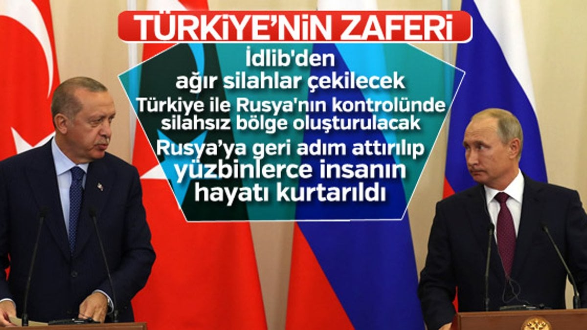 Başkan Erdoğan ile Putin'den ortak açıklama