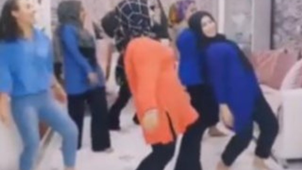 6 genç kızın dansı sosyal medyayı salladı