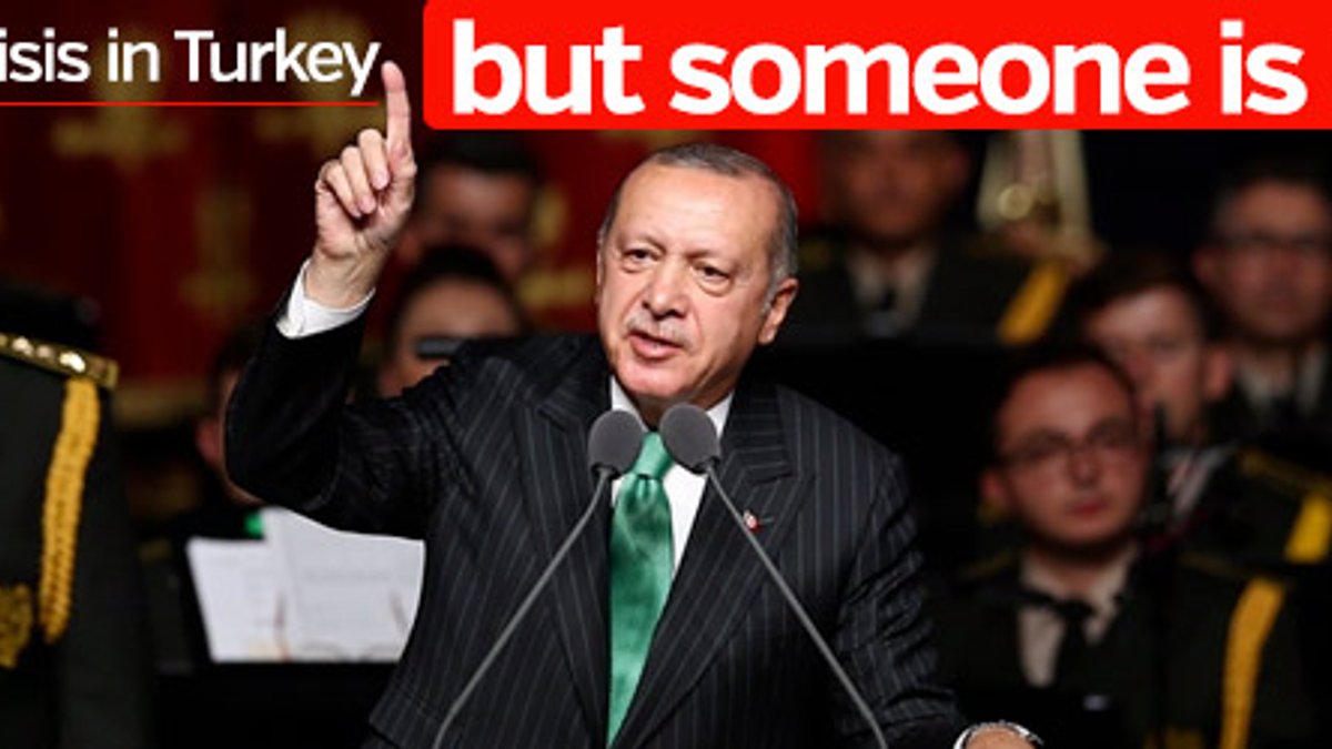 President Erdoğan speaks about economic crisis