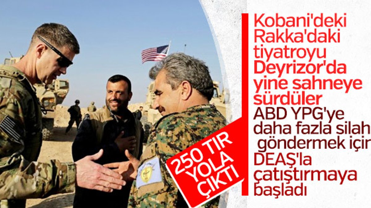 ABD'den terör örgütü YPG'ye yeni silah sevkiyatı