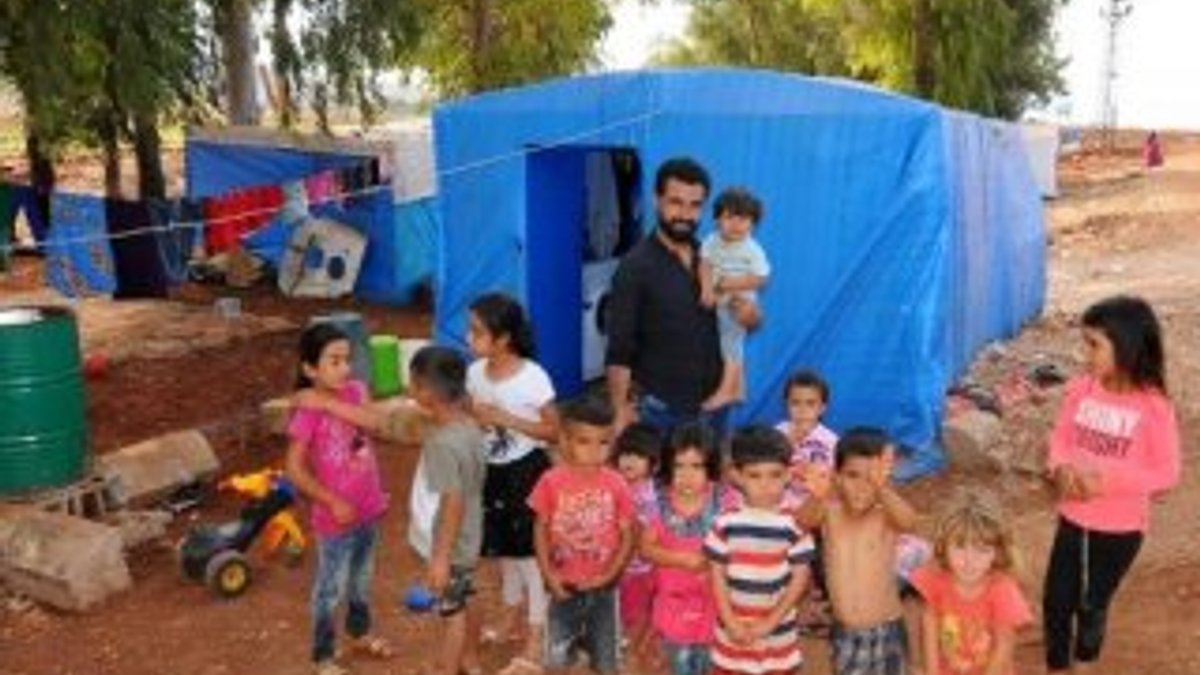 Savaştan kaçan Suriyeli 20 aile, 6 yıldır çadırda yaşıyor
