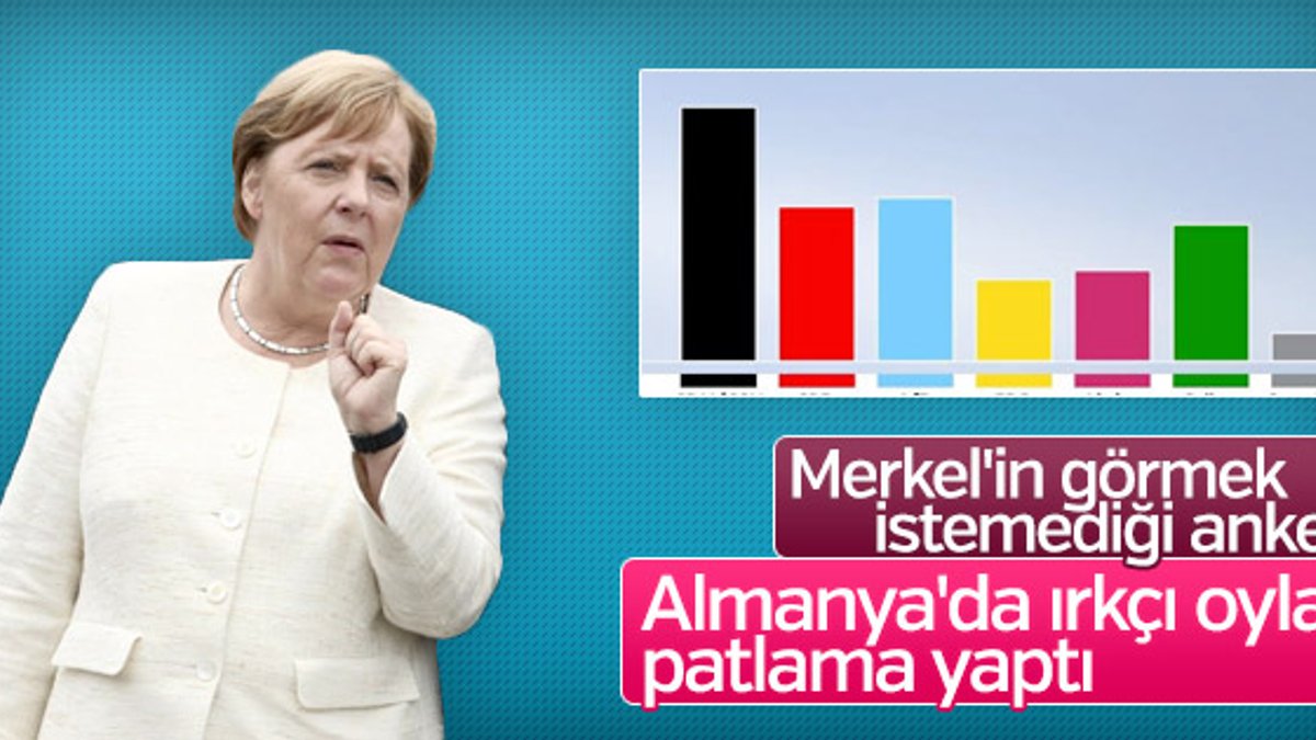 Almanya'da ırkçı parti AfD'nin oyları yükseliyor