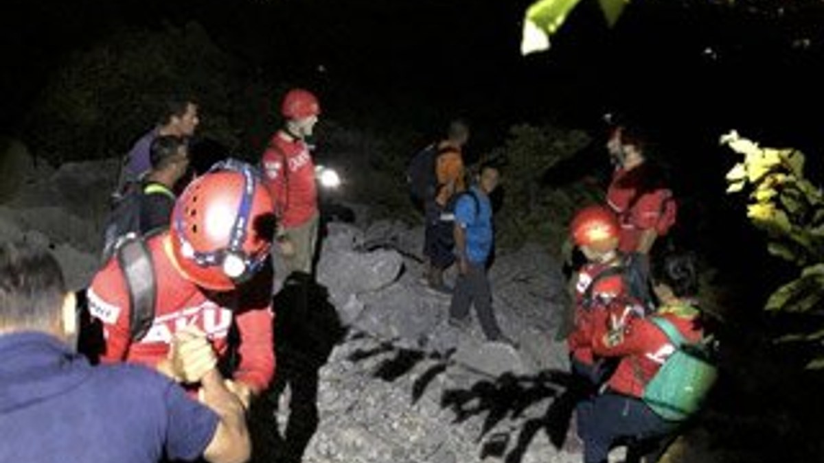 Antalya'da kaybolan dağcılar kurtarıldı