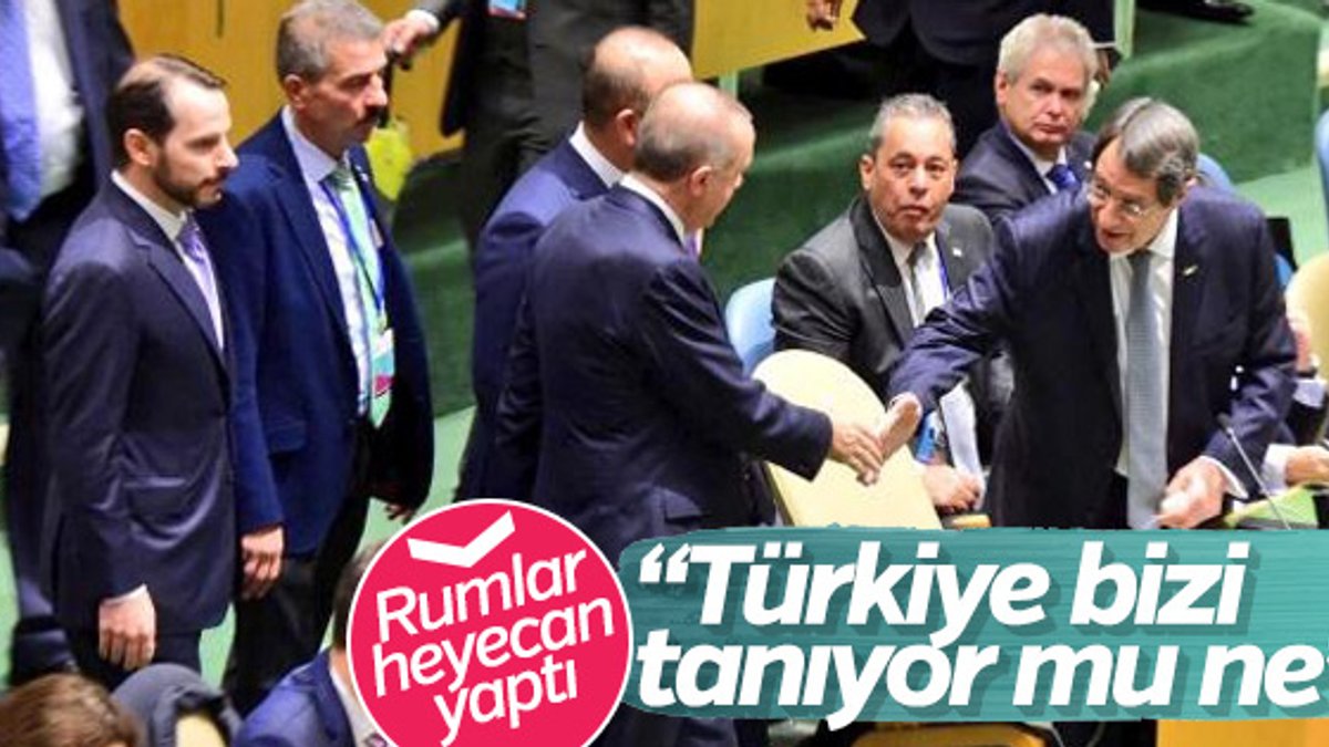 Erdoğan'ın Anastasiadis ile sohbeti Rumlarda gündem oldu