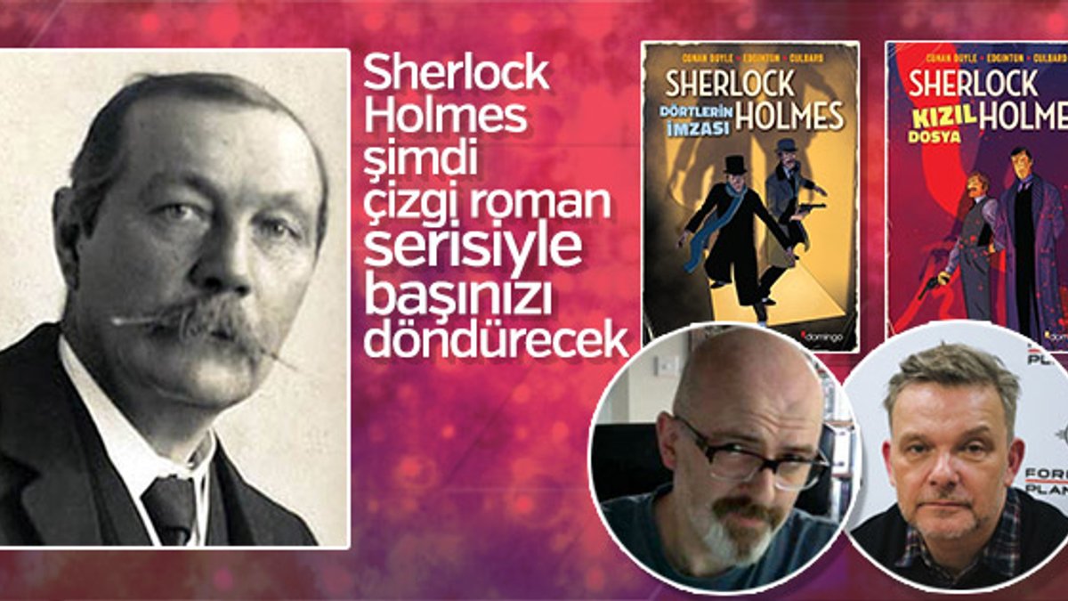 Sherlock Holmes şimdi bir çizgi roman serisi