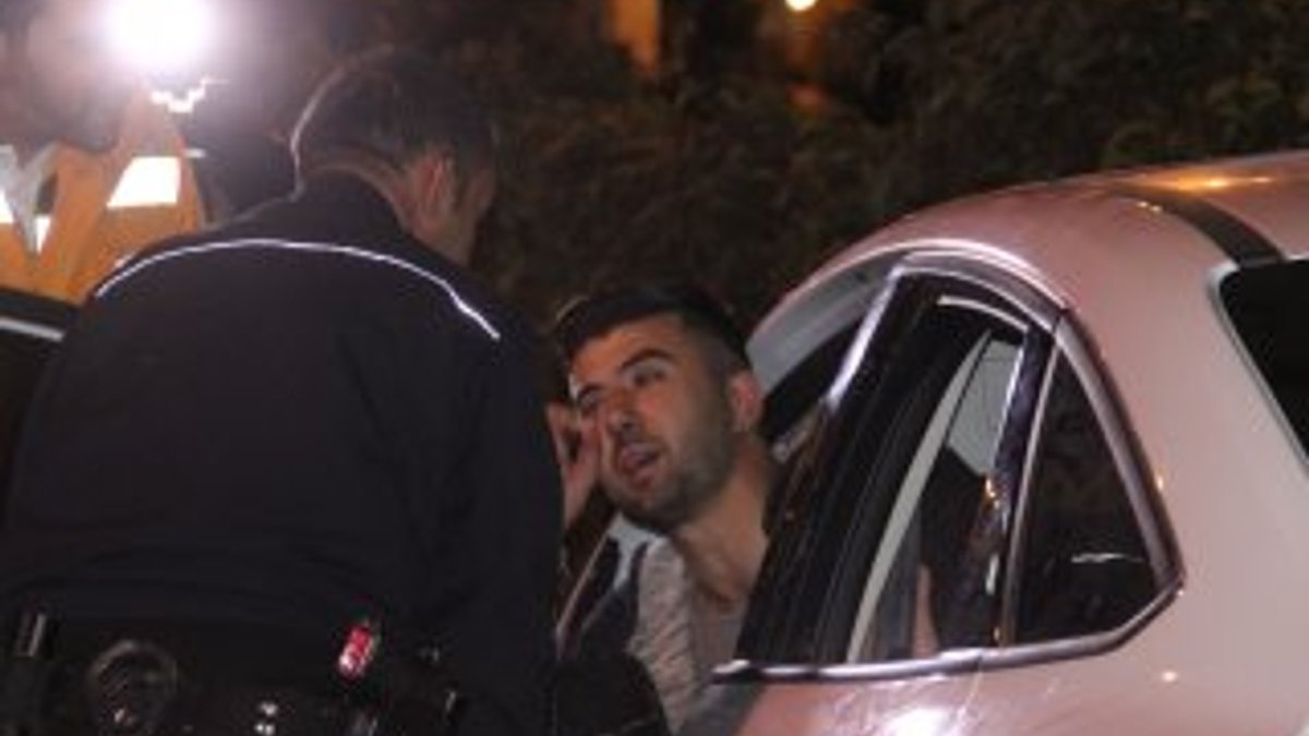 Konya'da alkollü sürücü kaza yaptı