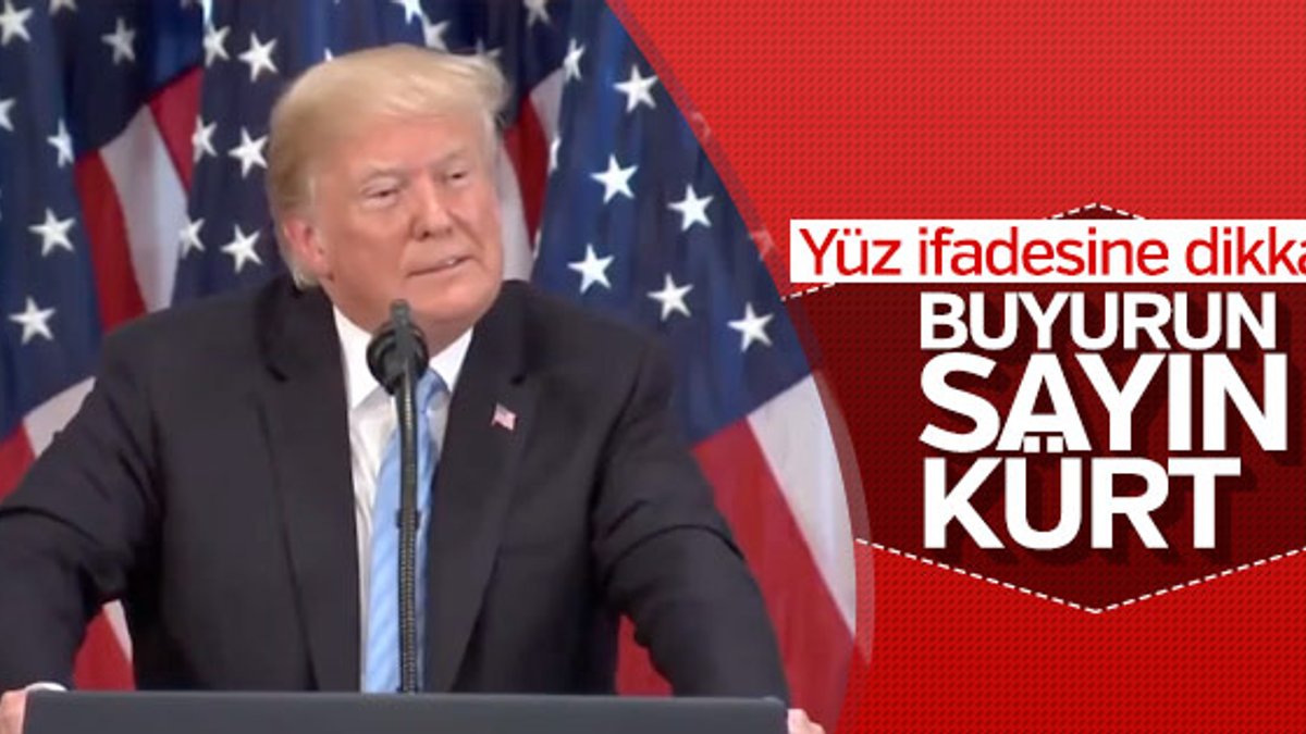 Trump basın toplantısında Kürt gazeteciye söz verdi