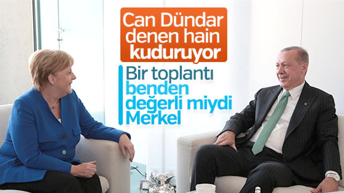 Başkan Erdoğan Merkel ile bir araya geldi