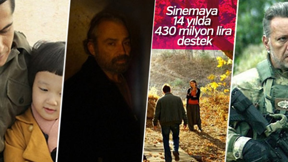 Türk sinemasına milyonlarca liralık destek