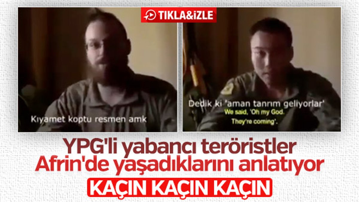 YPG'li teröristlere korku salan Türk askerleri