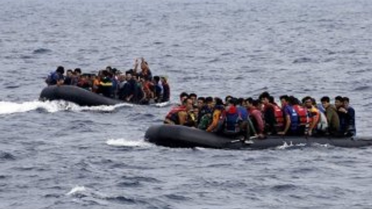 Akdeniz'de 34 göçmen boğuldu