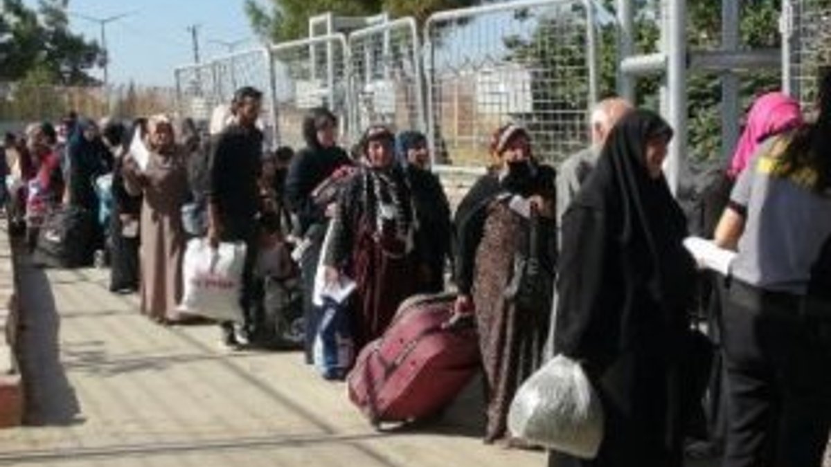 Bayram için ülkelerine giden 25 bin Suriyeli döndü