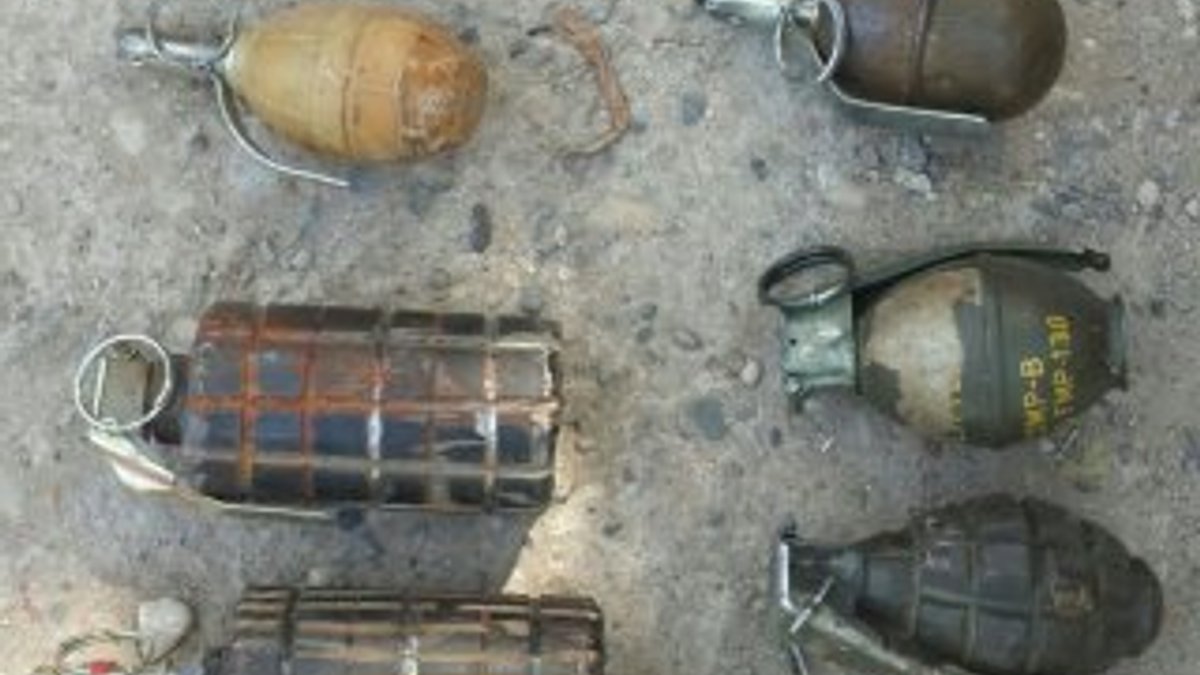 Şırnak'ta PKK'nın ele bombaları ele geçirildi