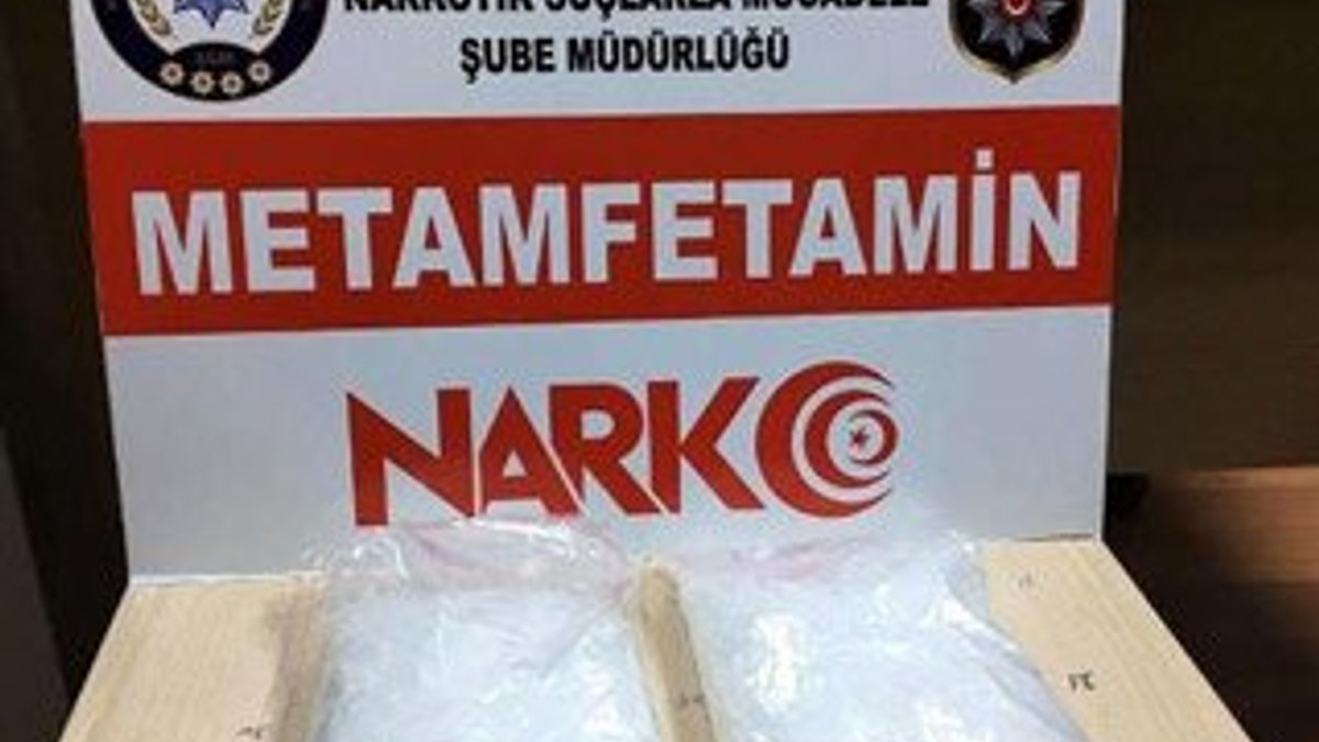 Bitlis’te 1 kilo metamfetamin ele geçirildi