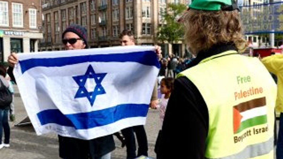 Hollanda'da Filistin gösterisine saldırı