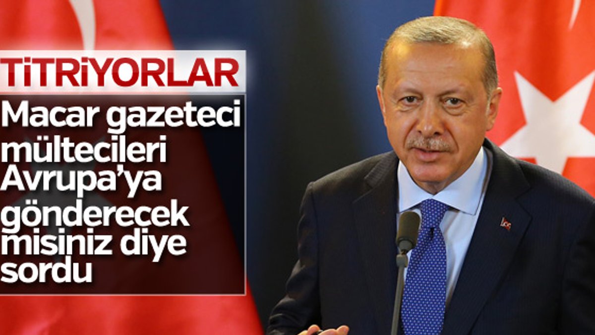 Başkan Erdoğan: Türkiye'de 4 milyon mülteci var