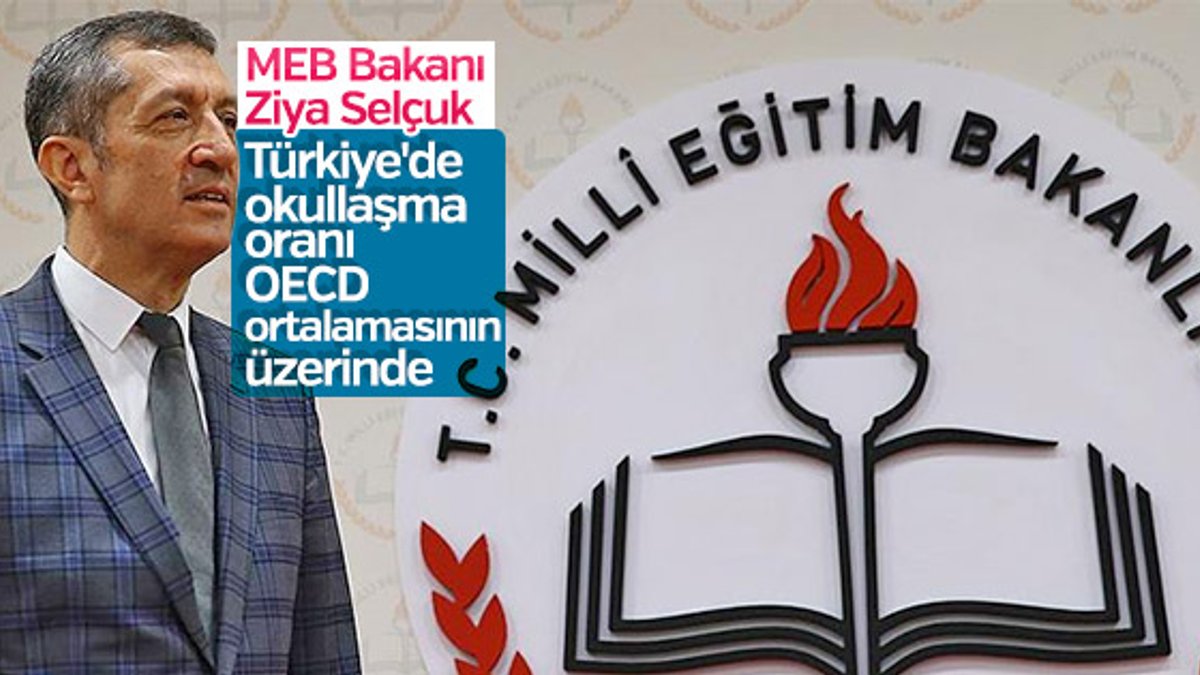 Türkiye'de okullaşma oranında artış