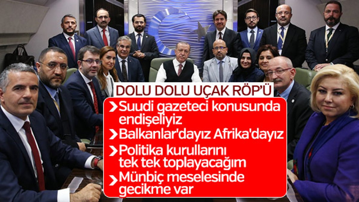 Başkan Erdoğan Budapeşte dönüşü basına konuştu