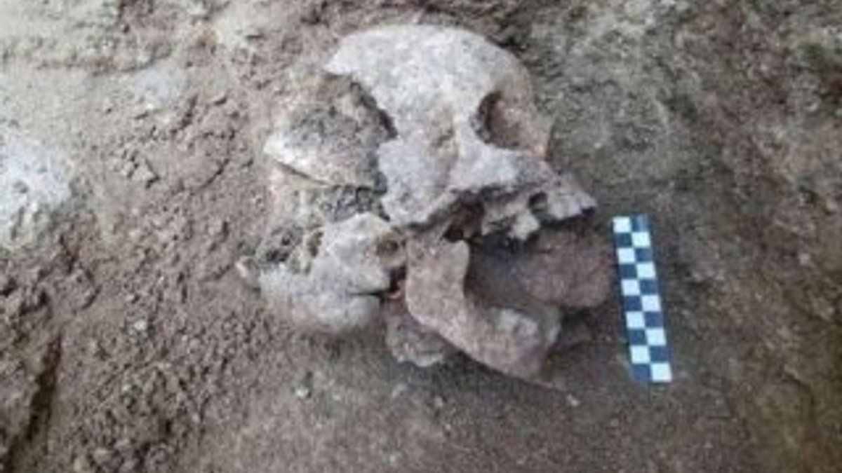 5. yüzyıldan kalma vampir çocuk mezarı bulundu
