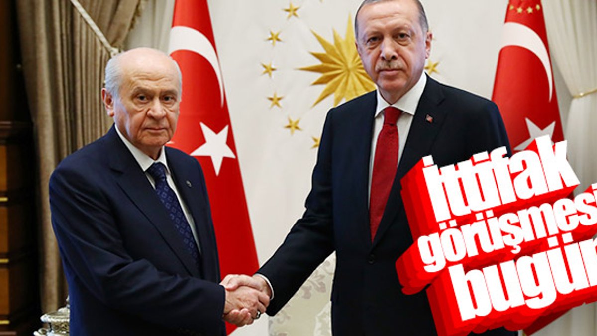 Başkan Erdoğan MHP Genel Başkanı Bahçeli ile görüşecek