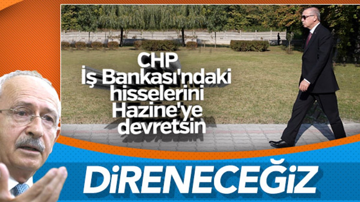 CHP'den İş Bankası çıkışı