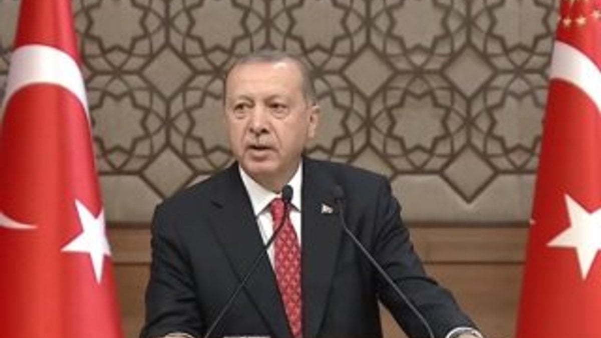 Başkan Erdoğan İl Müftüleri Toplantısı'nda
