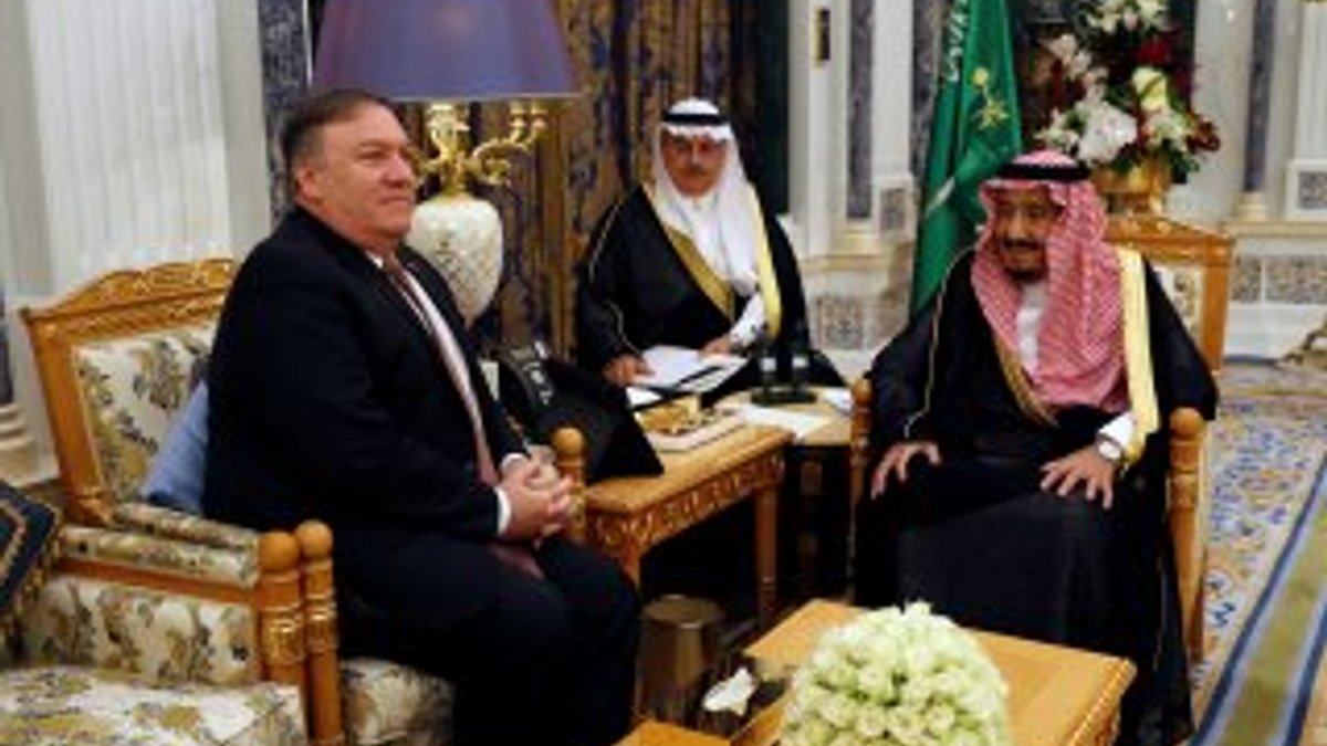 ABD Dışişleri Bakanı Pompeo Suudi Arabistan'da