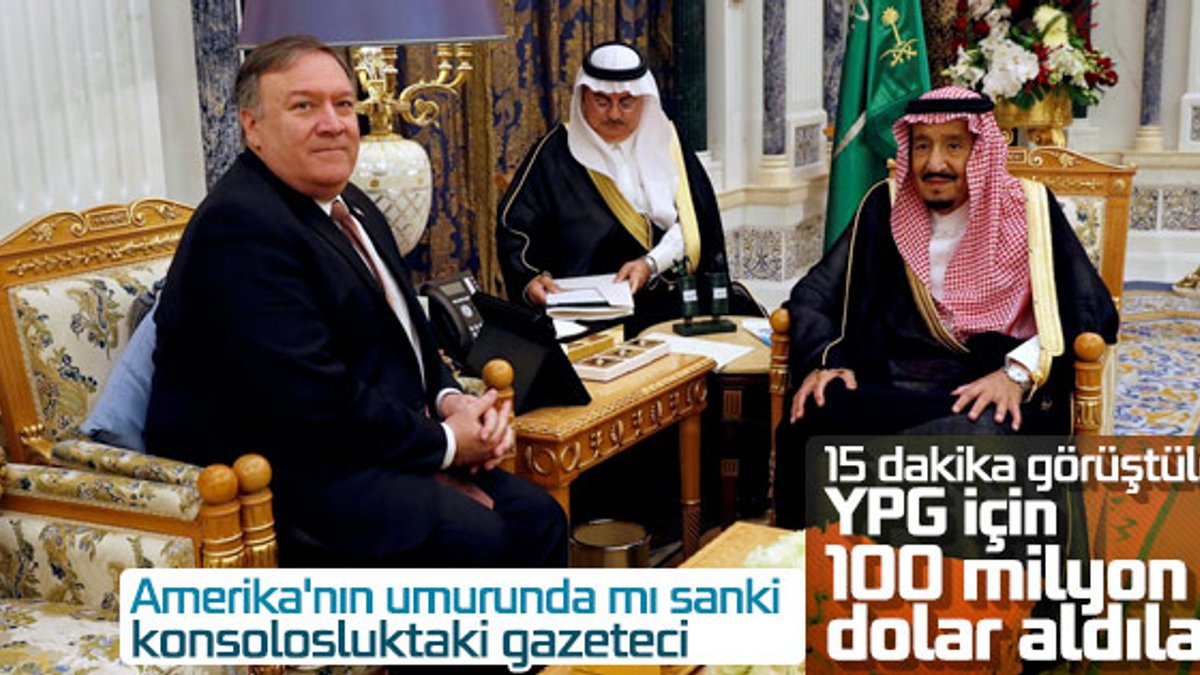 Suudiler ABD-YPG iş birliğine 100 milyon dolar verdi