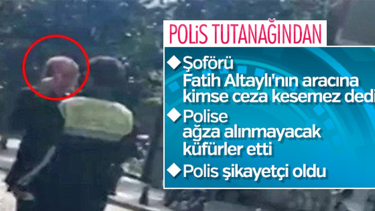 Polise küfür eden Fatih Altaylı'ya soruşturma